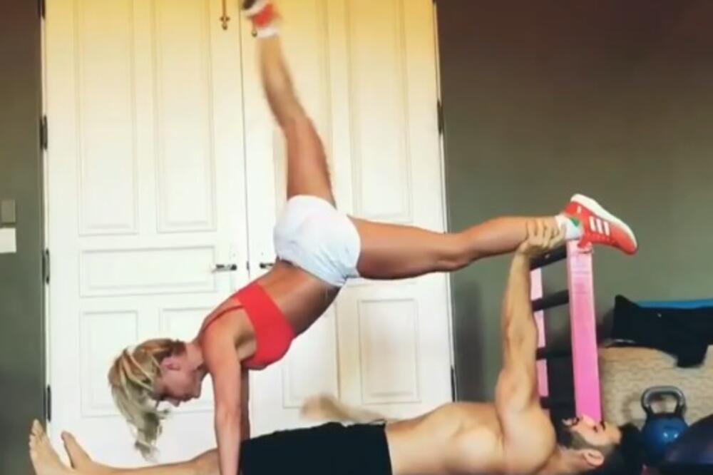 Britni Spirs, trening, Foto: Instagram