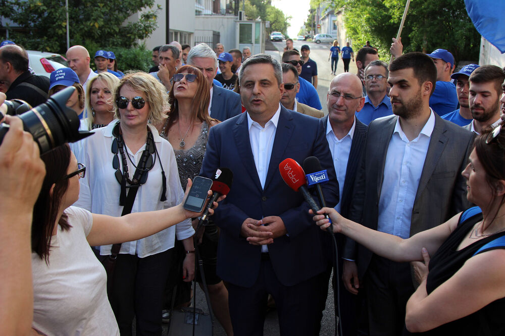 Demokratski front, Slaven Radunović, Foto: Filip Roganović