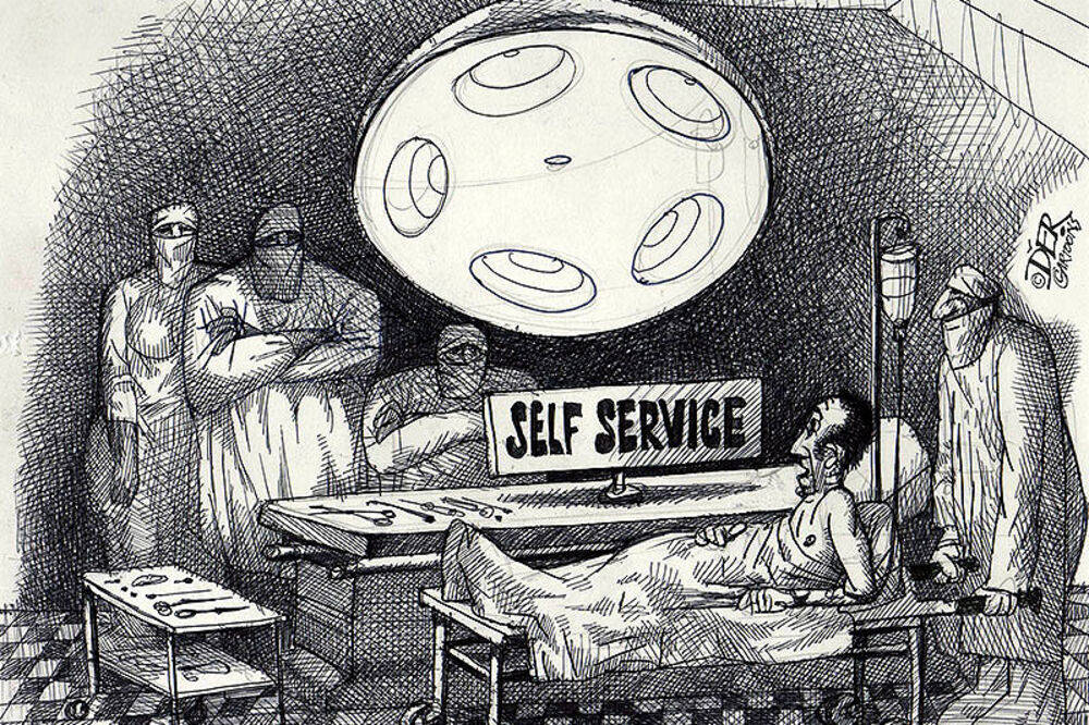 ratkina kolumna, ilustracija, Foto: DERGACHOV/IRANCARTOON.COM