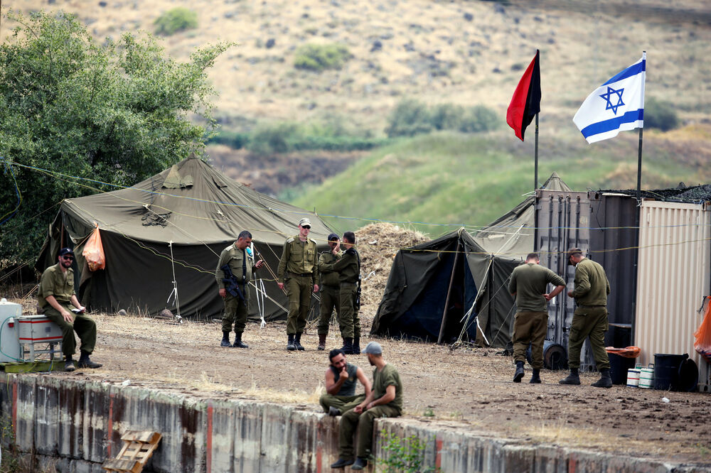 Izrael, vojnici, Golanska visoravan, Foto: Reuters