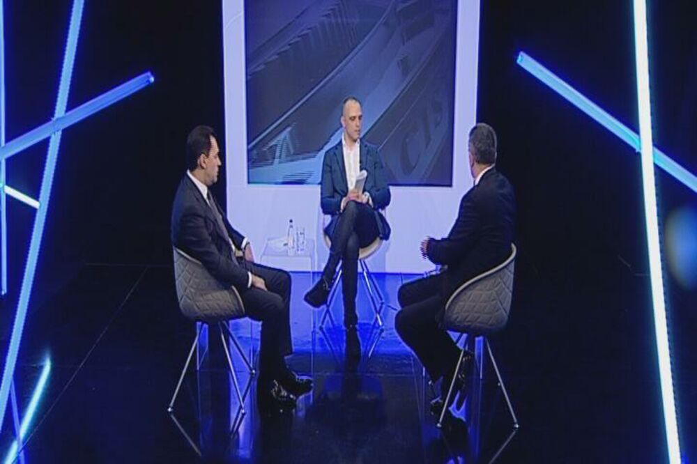 Željko Ivanović, Zoran Pažin, Načisto, Foto: Screenshot (TV Vijesti)