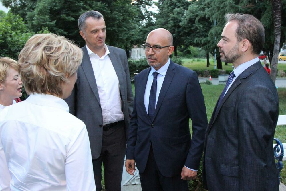 Harlem Desir, posjeta Oliveri Lakić, Foto: Filip Roganović