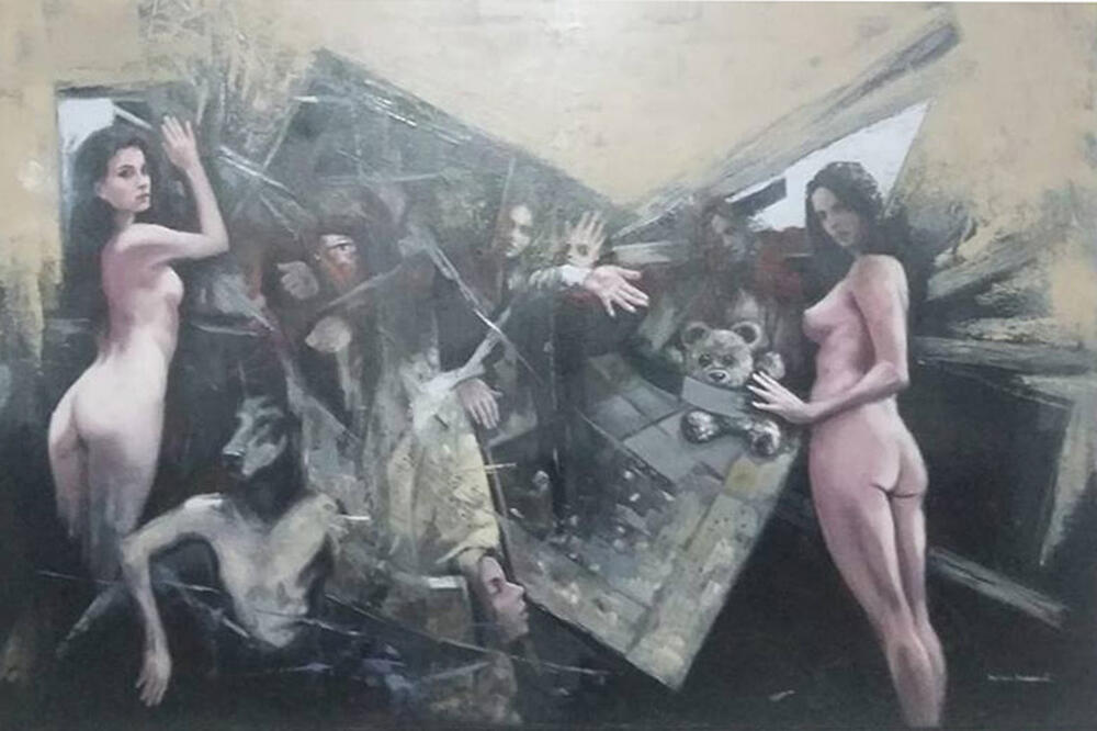 Slika Marka Čakalovića, Foto: Radomir Petrić