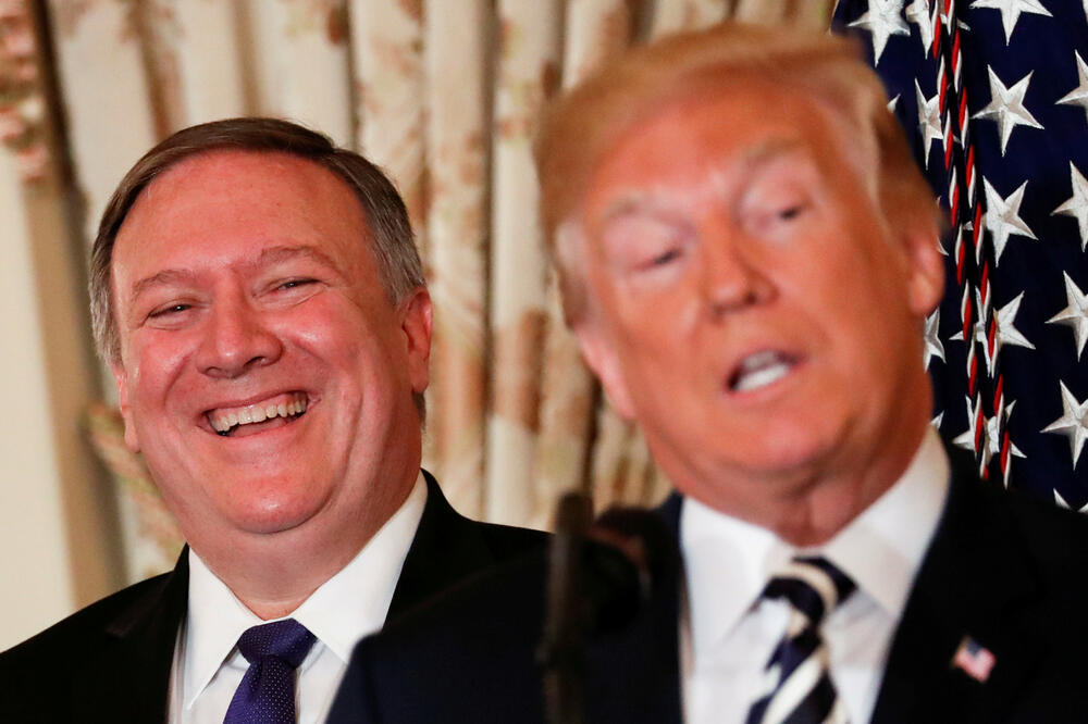 Majk Pompeo, Donald Tramp, Foto: Reuters