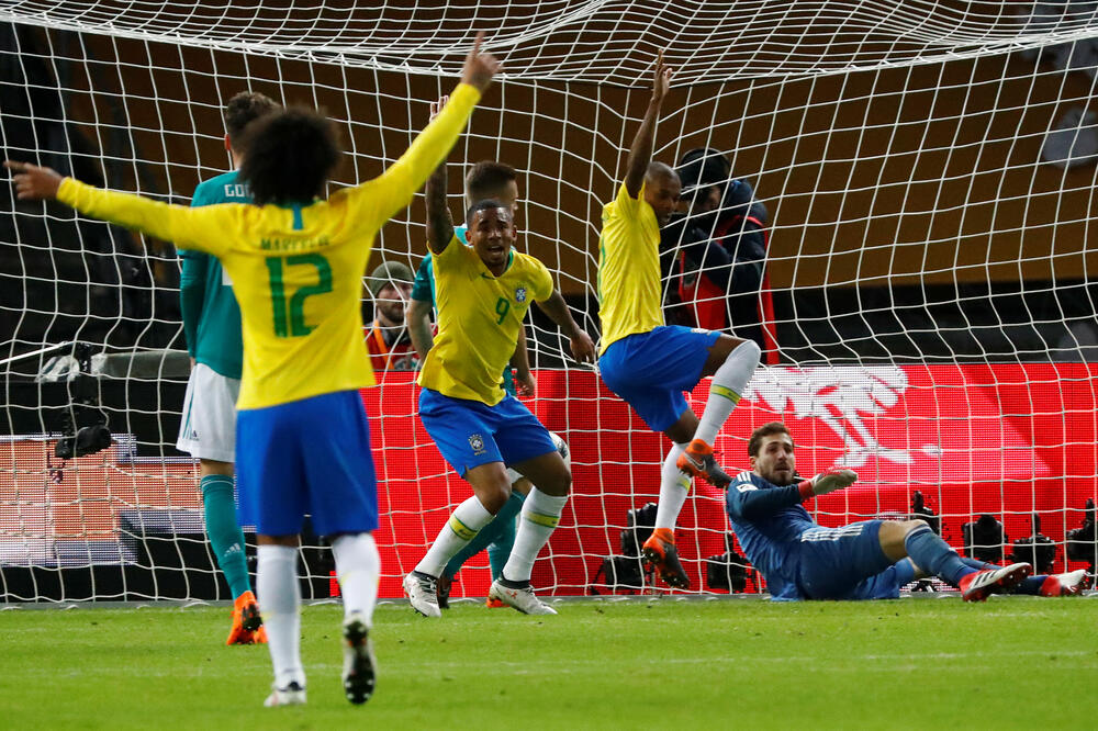 Njemačka - Brazil Gabrijel Žezus, Foto: Reuters