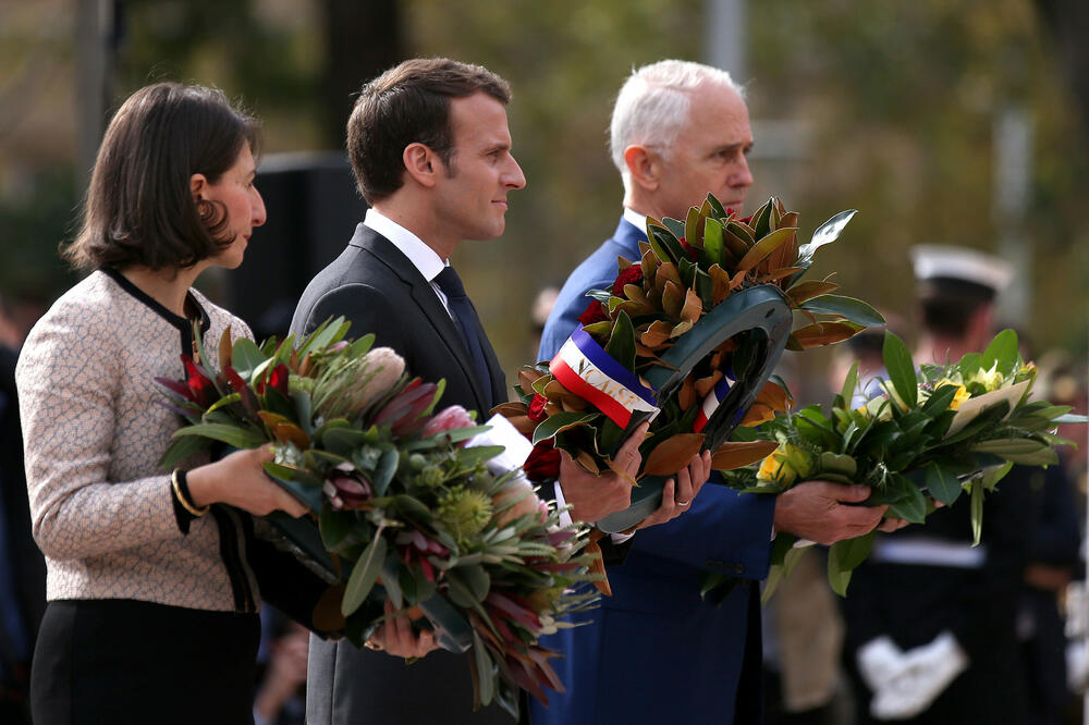 Emanuel Makron Australija, Foto: Reuters