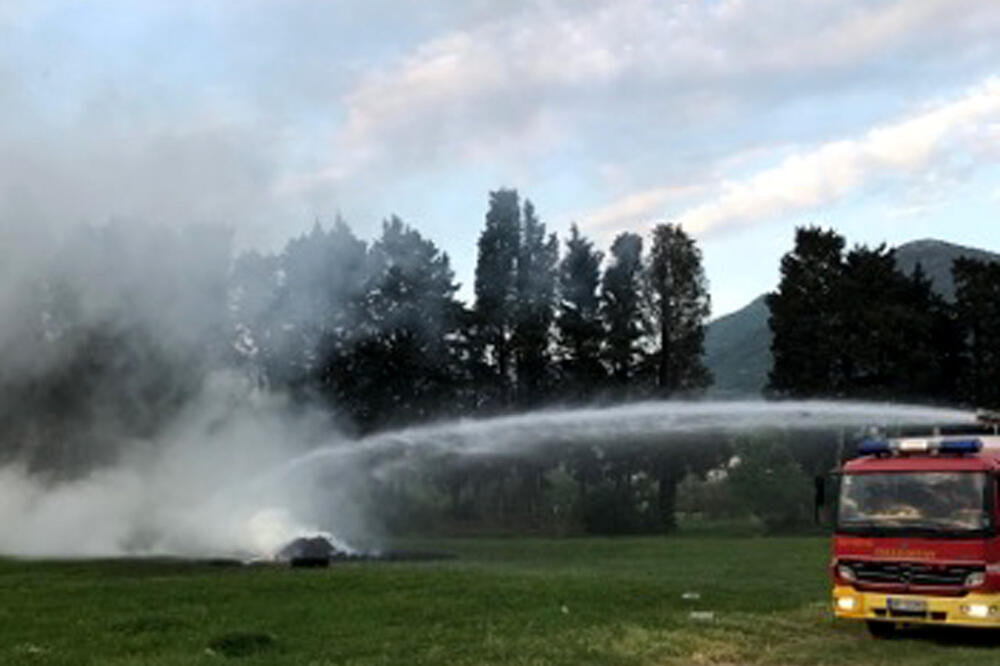 Požar Bjeliši, Foto: Komunalna policija Bar