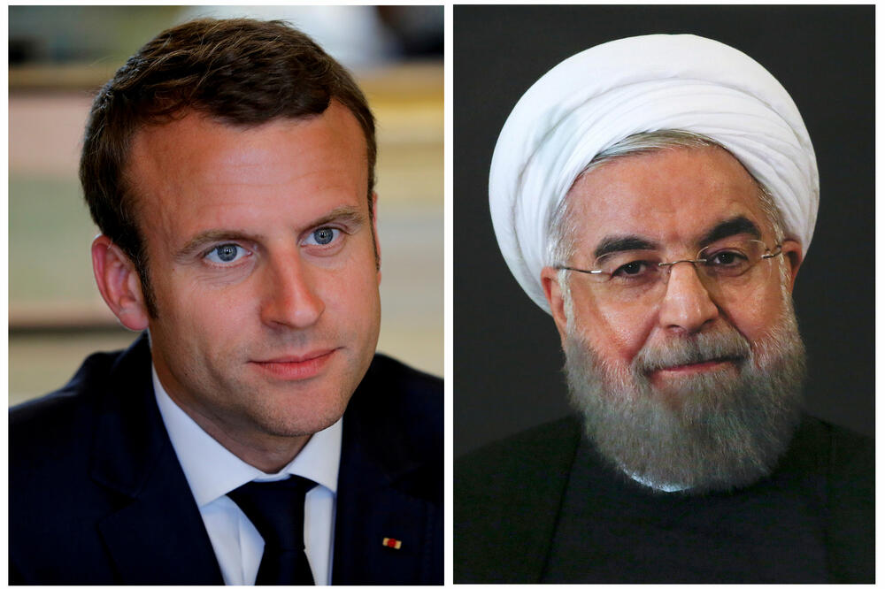 Emanuel Makron, Hasan Rohani, Foto: Reuters