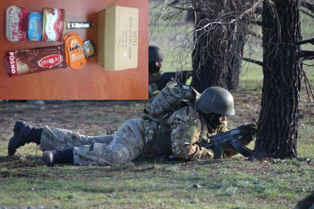 vojska Crne Gore, hrana, Foto: Ministarstvo odbrane Crne Gore