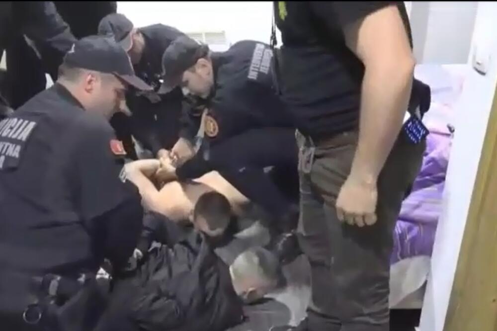 Hapšenje Marka Ristića, Foto: Printscreen