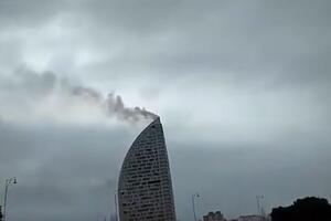 Baku: Ugašen požar u Trampovoj kuli, jedna osoba u teškom stanju...
