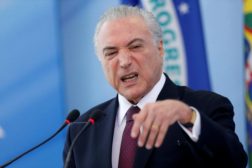 Mišel Temer, Foto: Reuters