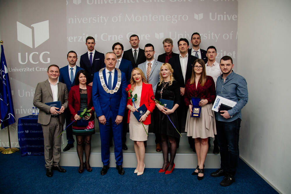 Doktori nauka, najbolji studenti, Foto: Univerzitet Crne Gore