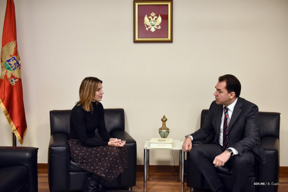 Maja Raičević, Zoran Pažin, Foto: Vlada Crne Gore