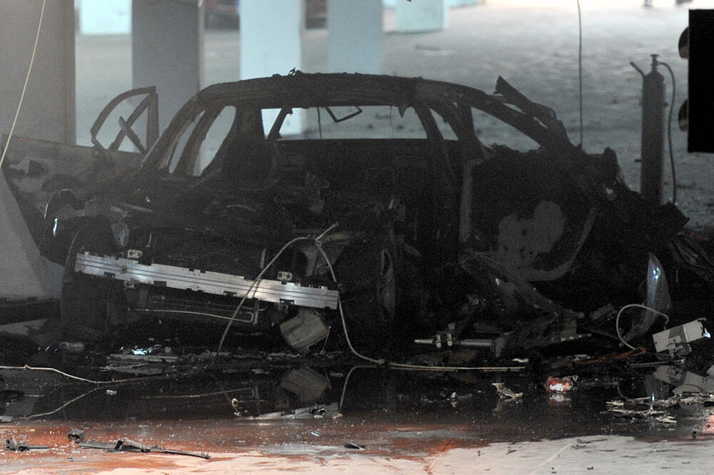 Podgorica, eksplozija, Foto: Savo Prelević