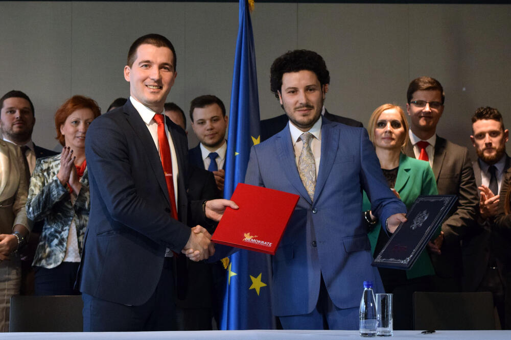 Aleksa Bečić, Dritan Abazović, Foto: Luka Zeković