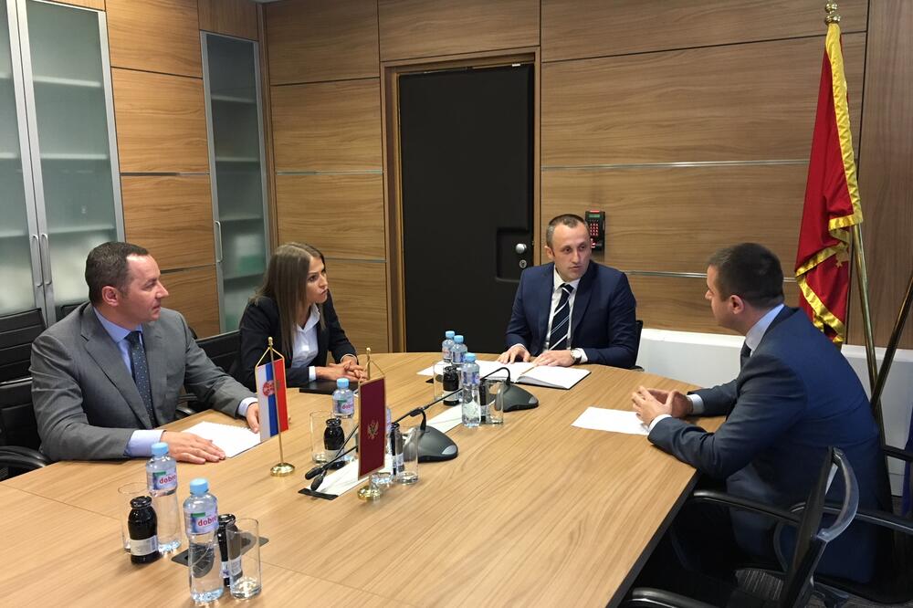 Dijana Hrkalović, Vesko Damjanović, Foto: Mup.gov.me