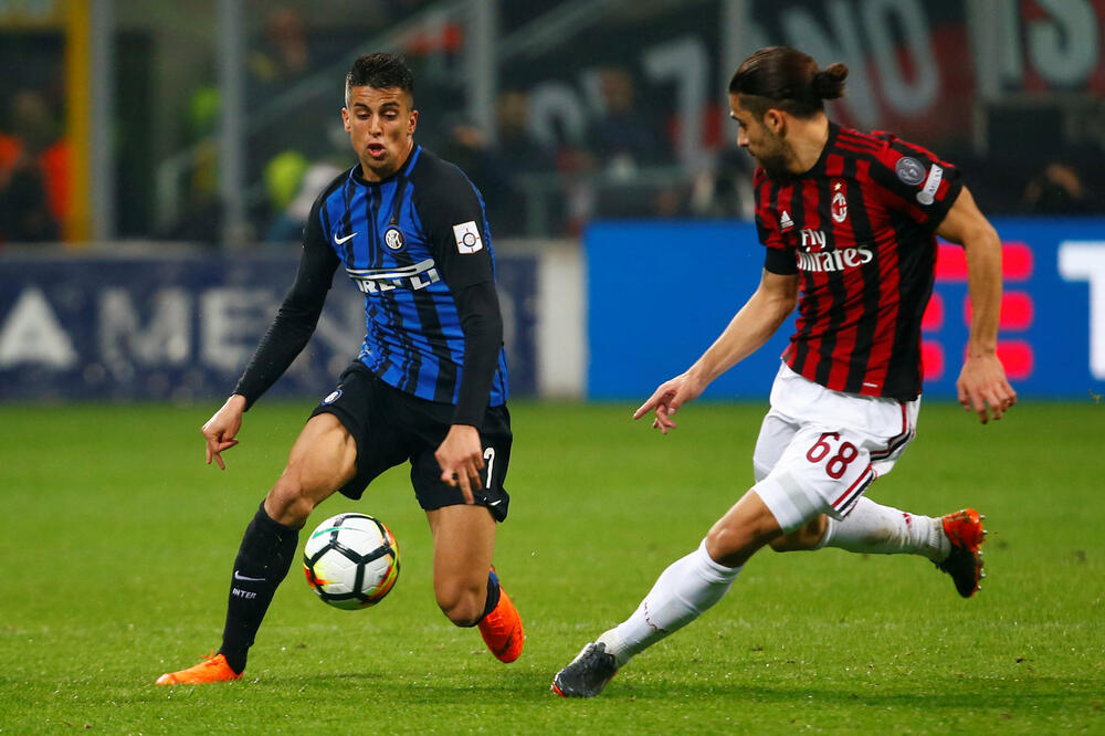 Žoao Kanselo Milan - Inter, Foto: Reuters
