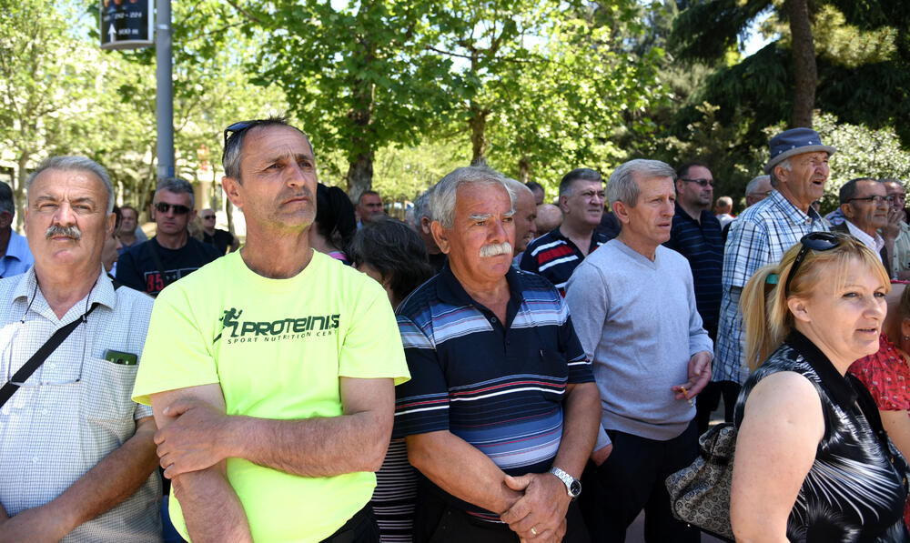 Protset u Podgorici, legalizacija