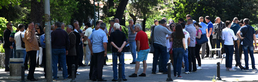 Protset u Podgorici, legalizacija