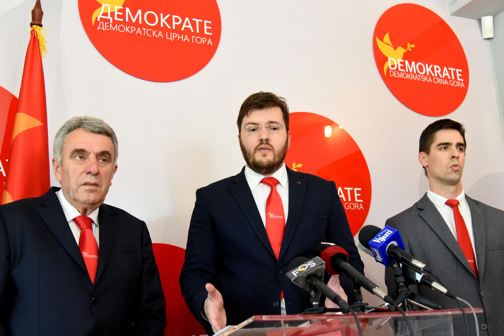 Demokrate, Momo Koprivica, Neven Gošović, Foto: Boris Pejović