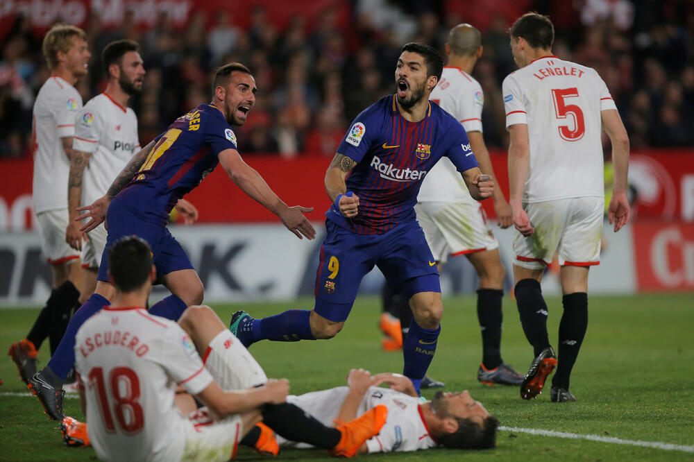 Sevilja - Barselona, Foto: Reuters