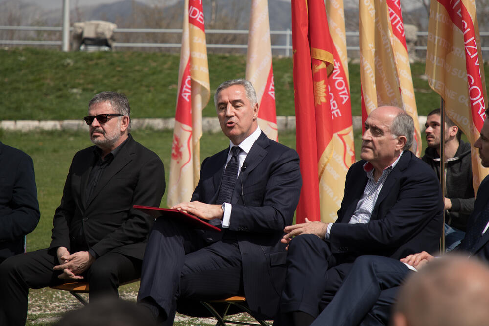 Milo Đukanović Orlov krš, Foto: DPS