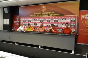 Crnogorski fudbaleri na turniru u Sankt Petersburgu