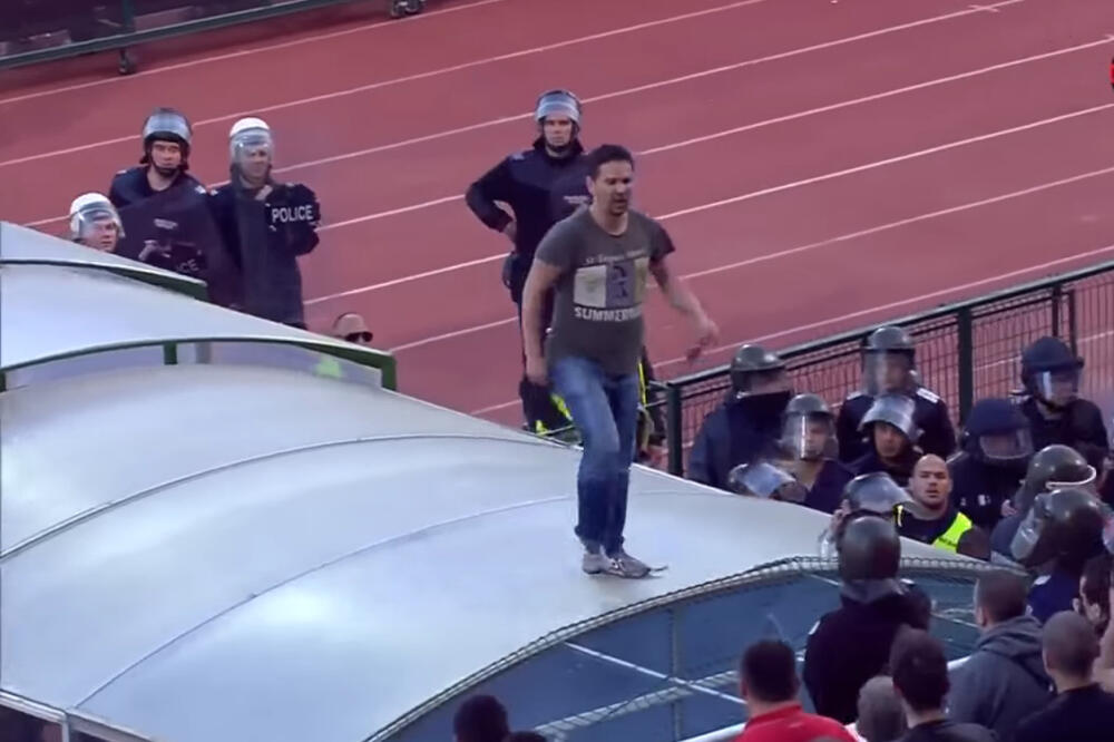 CSKA Levski neredi, Foto: Printscreen