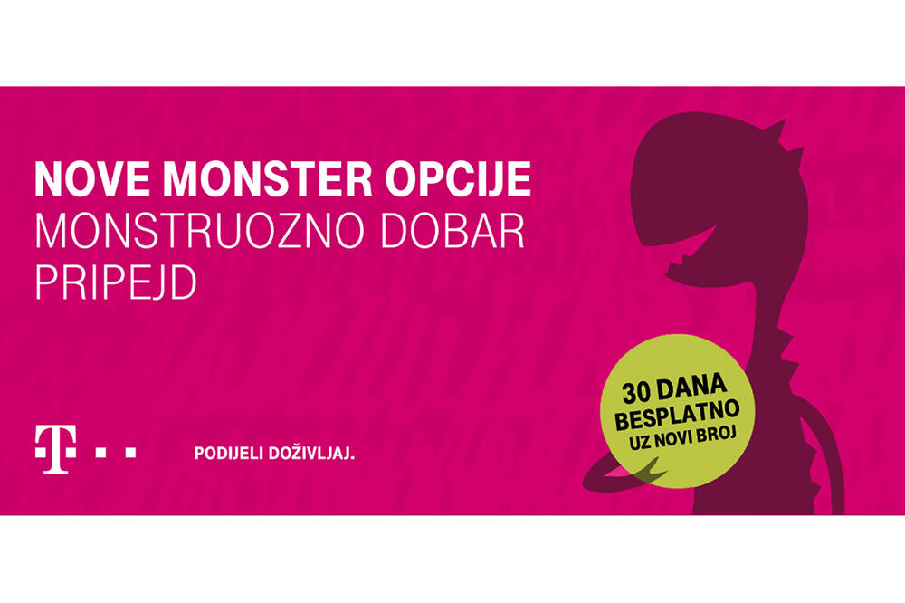 Monster, Telekom, Foto: Crnogorski Telekom