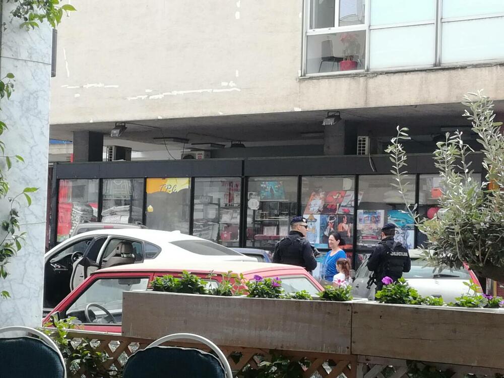 policija Podgorica, pretres