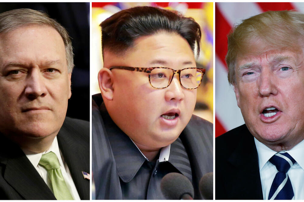 Majk Pompeo, Kim Džong Un, Donald Tramp, Foto: Reuters