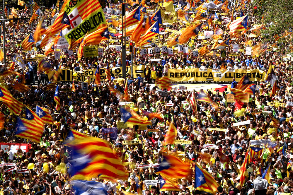 protest Barselona, Foto: Reuters