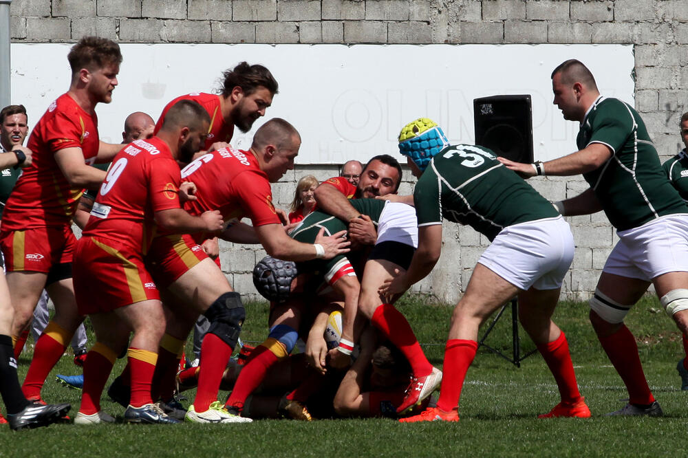 Ragbi, Crna Gora-Bugarska, Foto: Luka Zeković