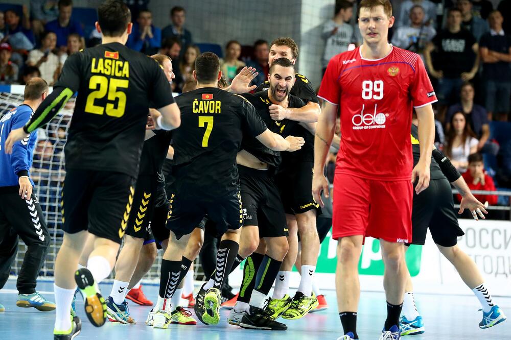 Rukometaši Crne Gore, Foto: Vasilij Ponomarjov/Rukometni savez Rusije