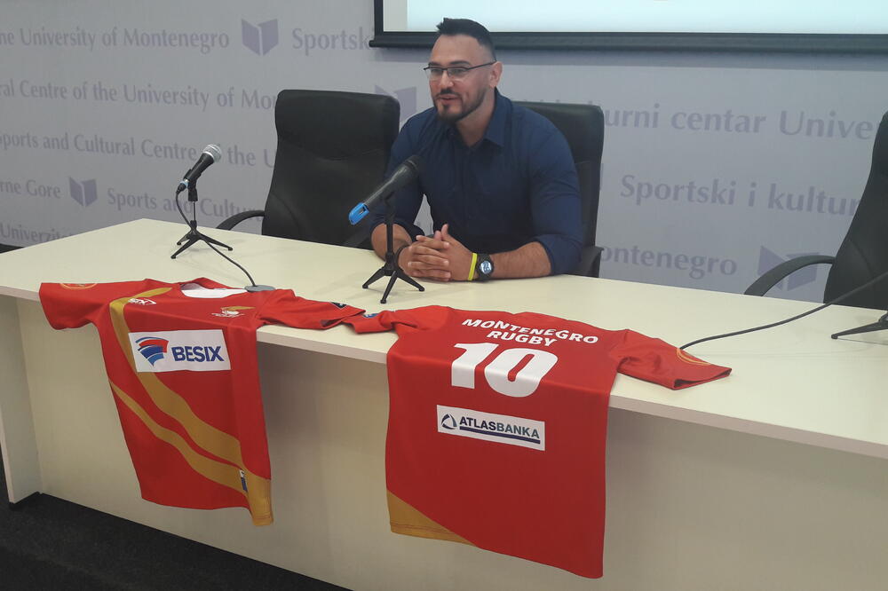 Danilo Ćeranić, Foto: Ragbi savez Crne Gore