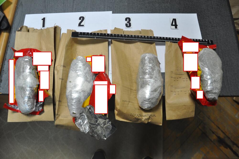 Marihuana voz, Foto: Uprava policije