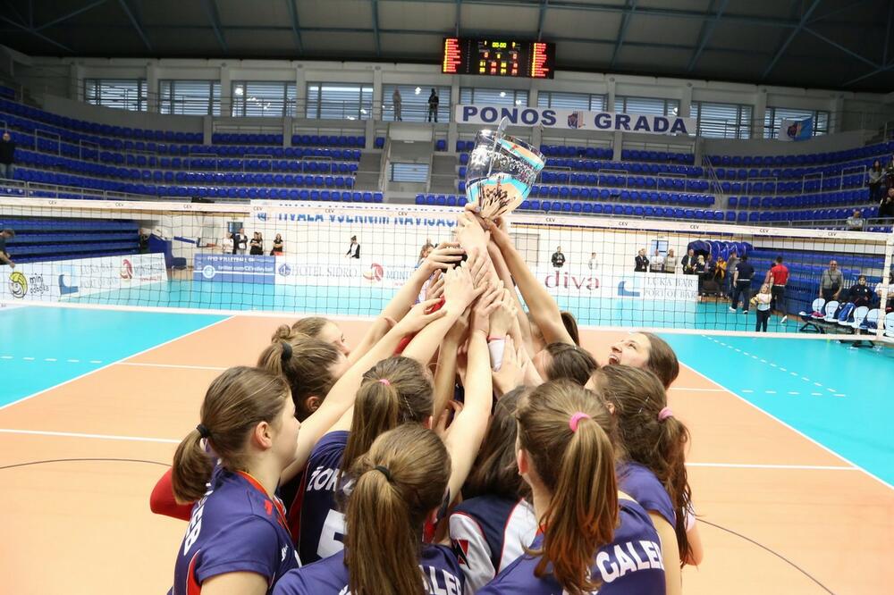 ŽOK Galeb, pobjednika Kupa 2018., Foto: OSCG