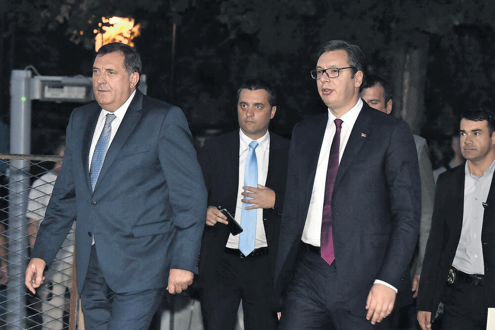 Milorad Dodik, Aleksandar VUčić, Foto: Beta-AP