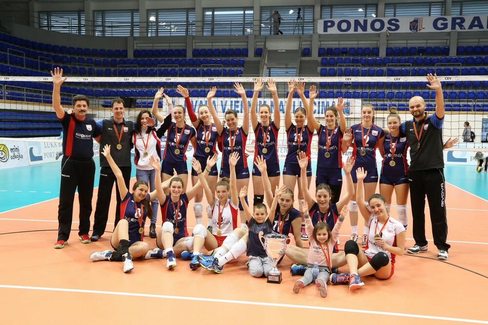 ŽOK Galeb, pobjednik Kupa 2018, Foto: OSCG