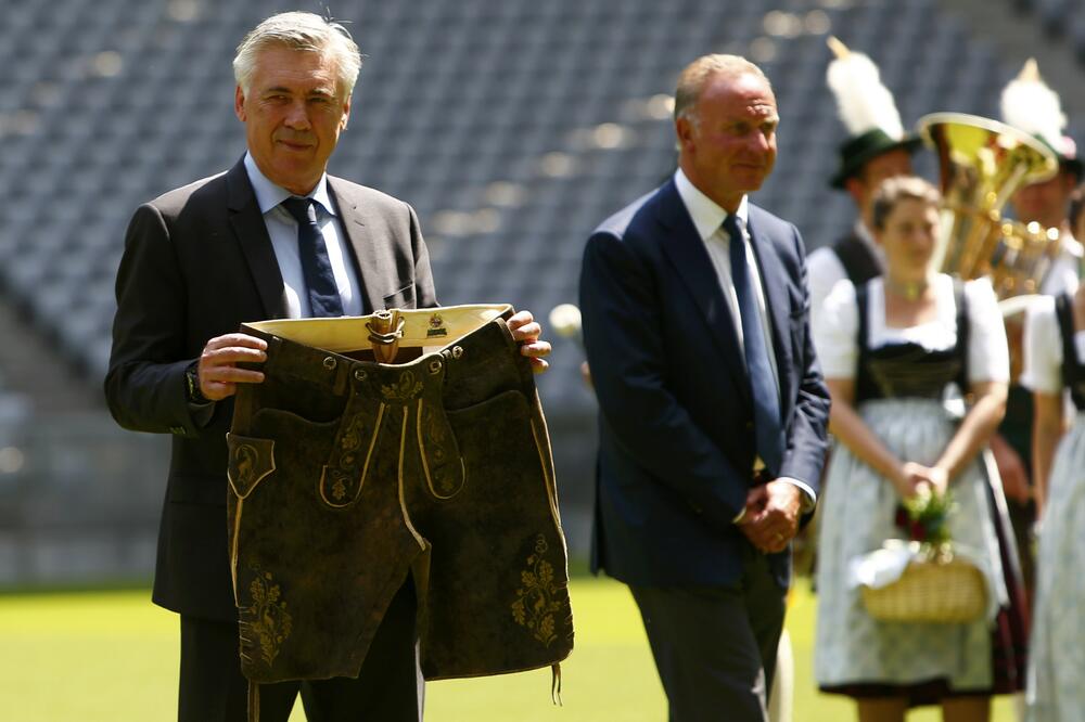 Karlo Anćeloti i Karl-Hajnc Rumenige, Foto: Reuters