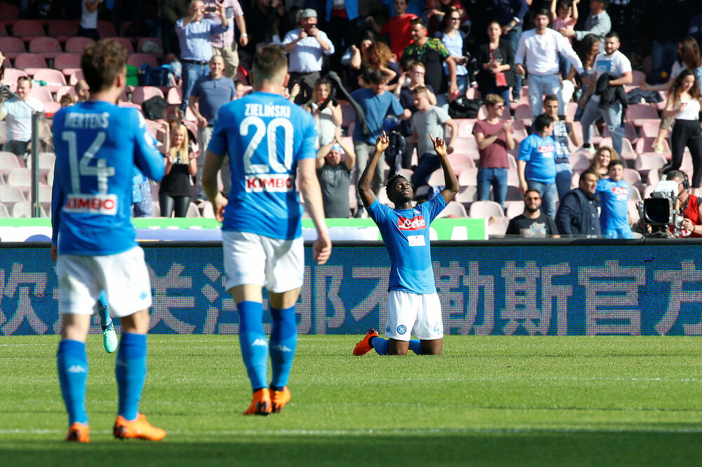 Amadu Dijavara Napoli - Kjevo, Foto: Reuters