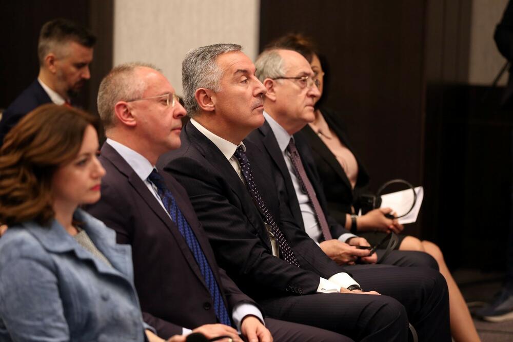 Sergej Stanišev, Milo Đukanović, Foto: DPS