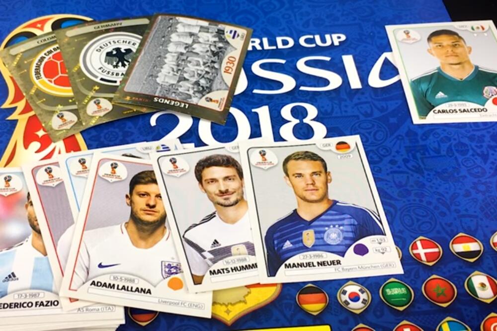 Panini sličice, Foto: Screenshot (Youtube)