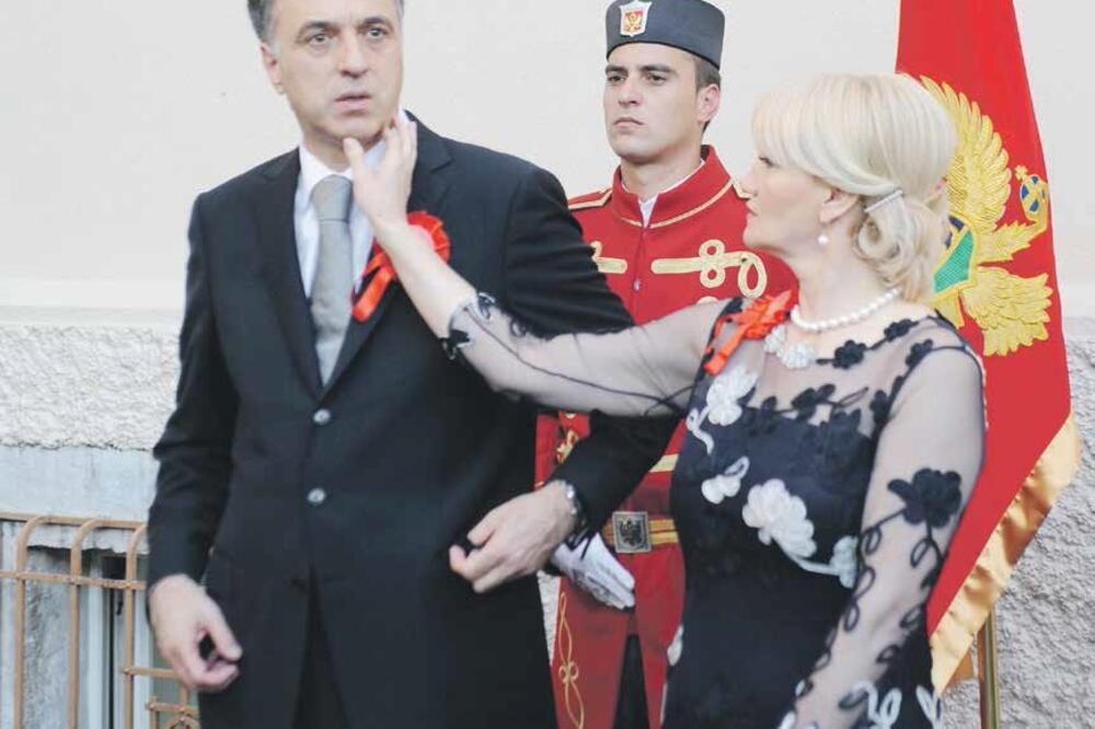 Filip Vujanović, Svetlana Vujanović, Foto: Savo Prelević