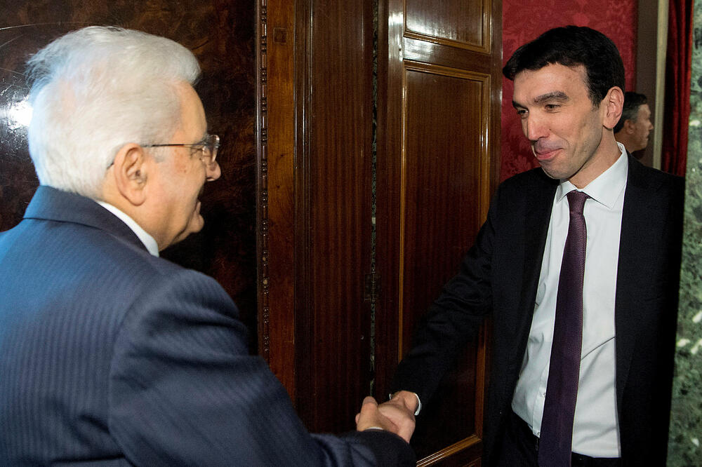 Serđo Matarela, Mauricio Martina, Foto: Reuters