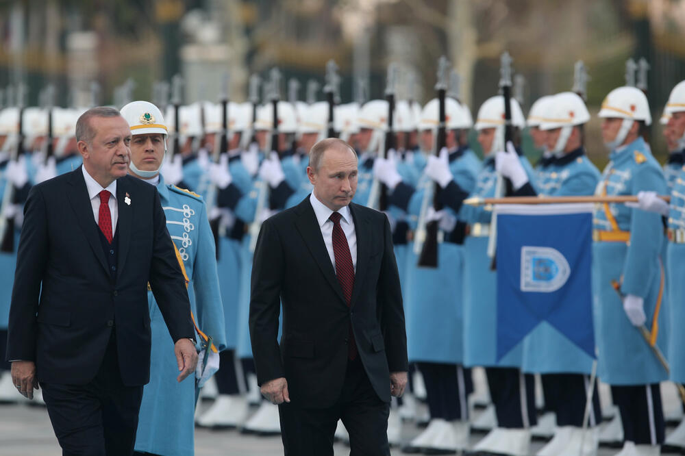 Redžep Tajip Erdogan, Vladimir Putin, Foto: Reuters