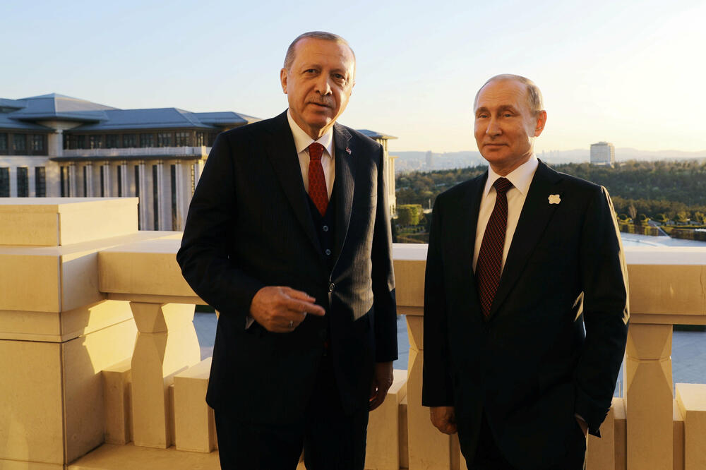 Redžep Tajip Erdogan, Vladimir Putin, Foto: Reuters