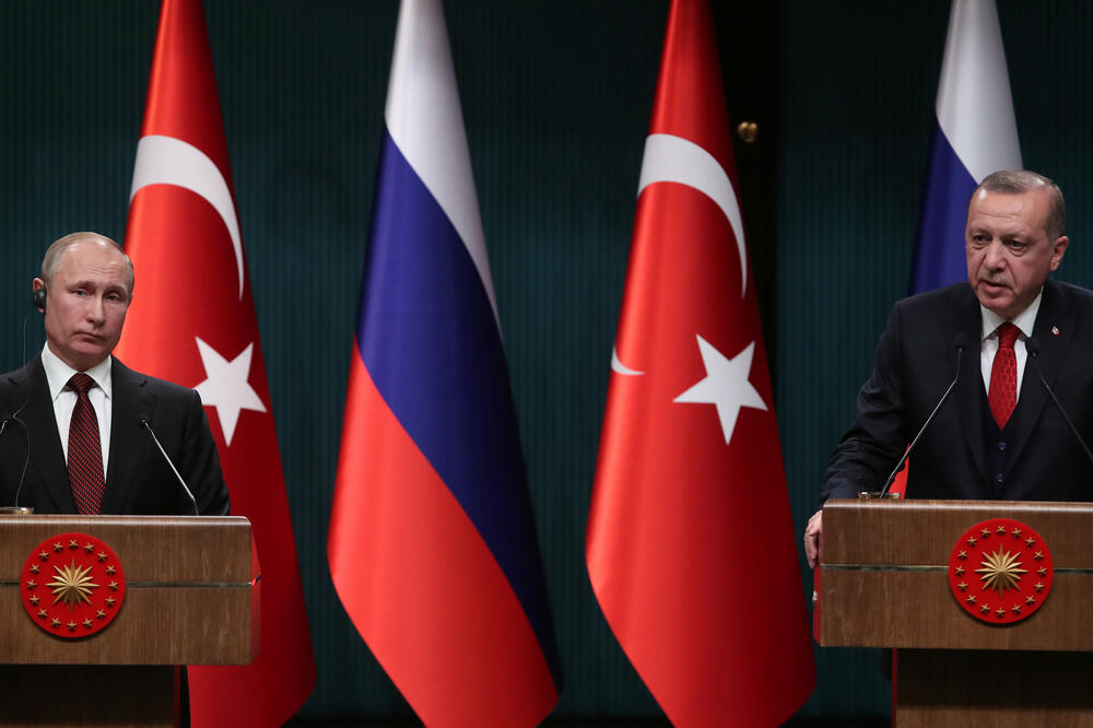 Vladimir Putin, Redžep Tajip Erdogan, Foto: Reuters