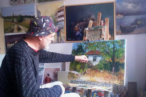 Slikar Zoran Mićanović: Srastao sa gradom, pa mu čuva dušu